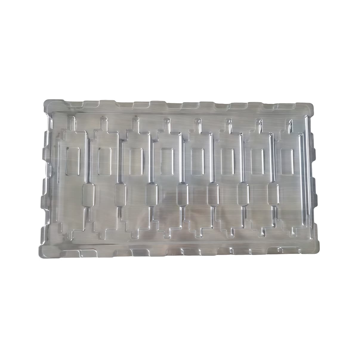 Electronic Component Blister Tray, complete product view