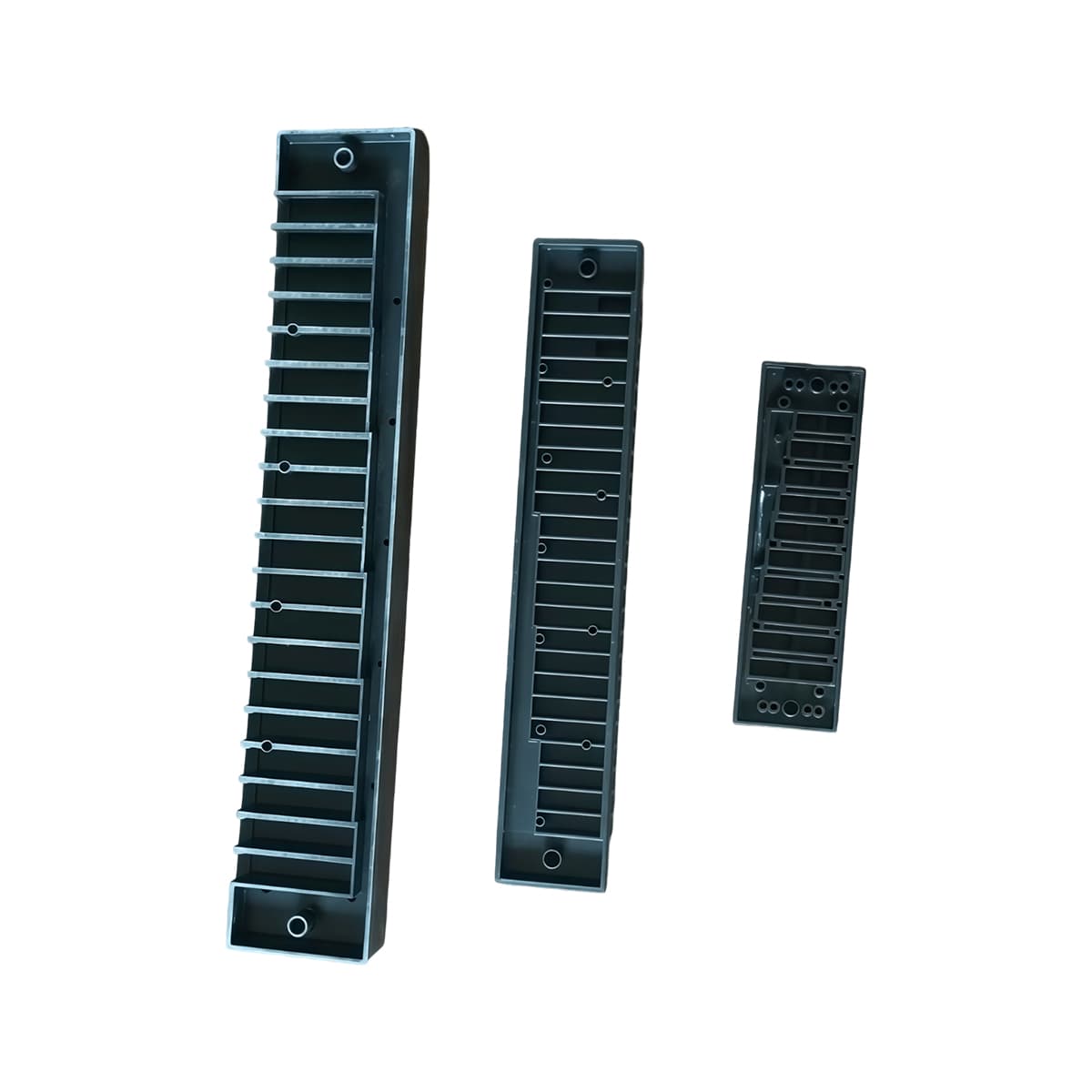 Harmonica Plastic Comb, complete product view